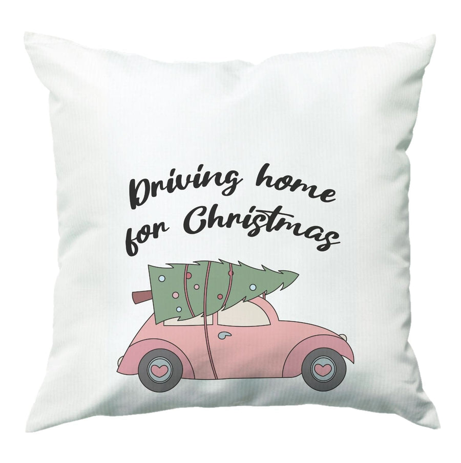 Driving Home For Christmas - Christmas Songs Cushion