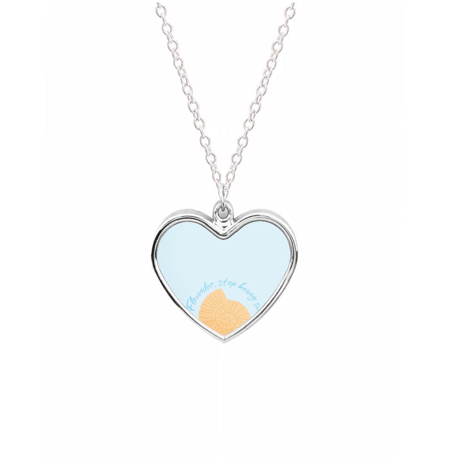 Flounder - The Little Mermaid Necklace