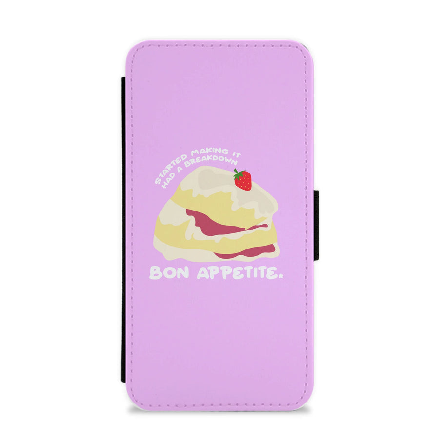 Bon Appetite - British Pop Culture Flip / Wallet Phone Case