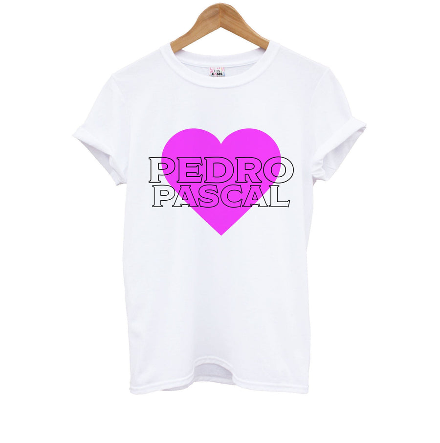 Love - Pedro Pascal Kids T-Shirt