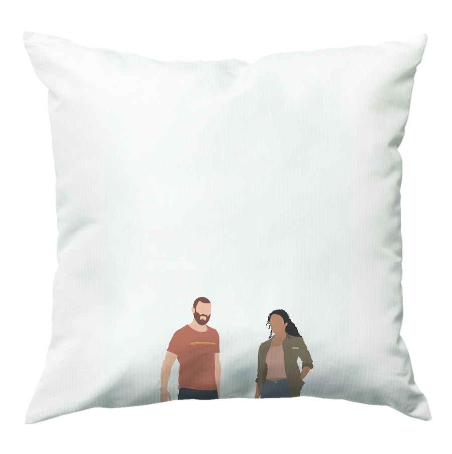 Luci And The Man - The Tourist Cushion