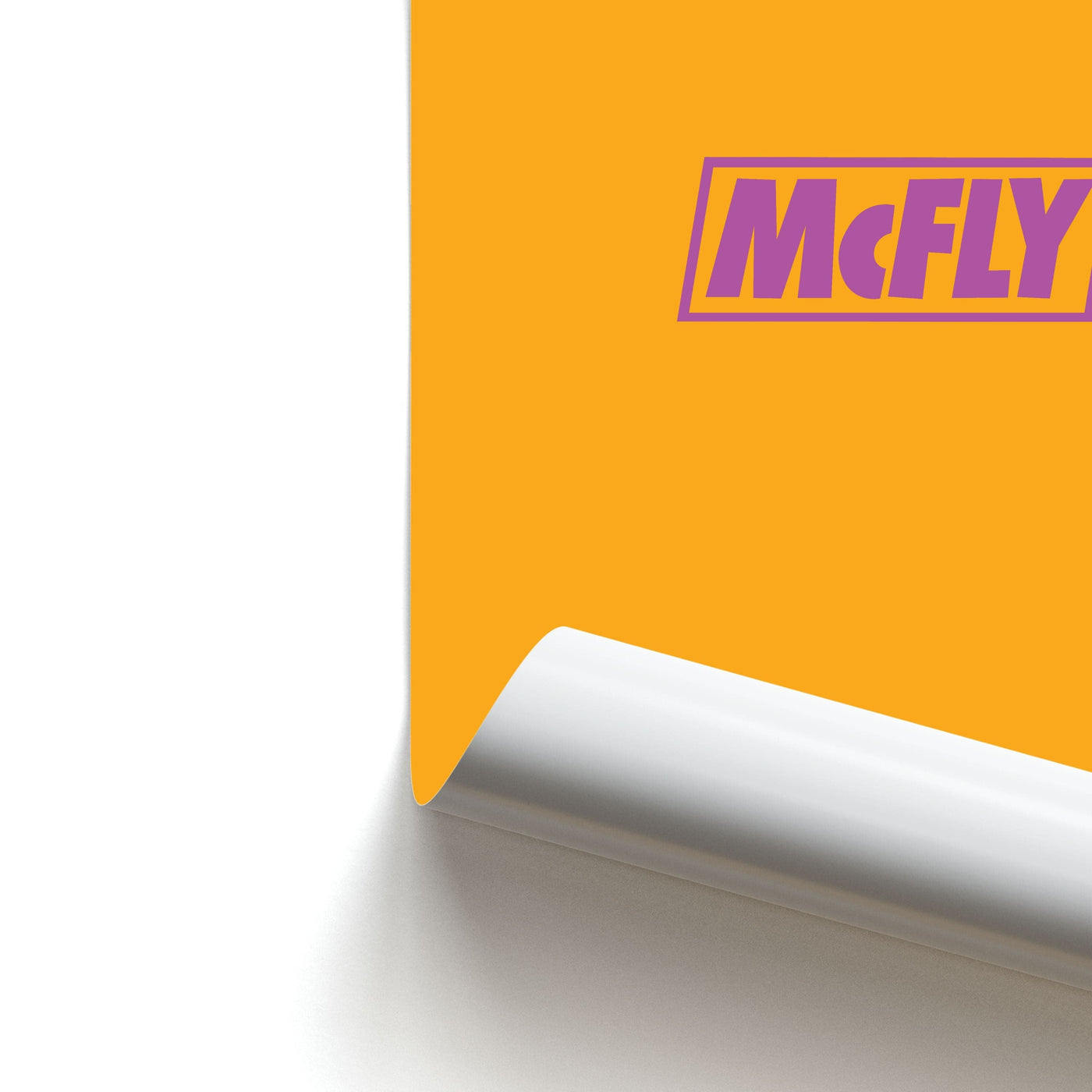 Yellow And Purple - McFly Poster