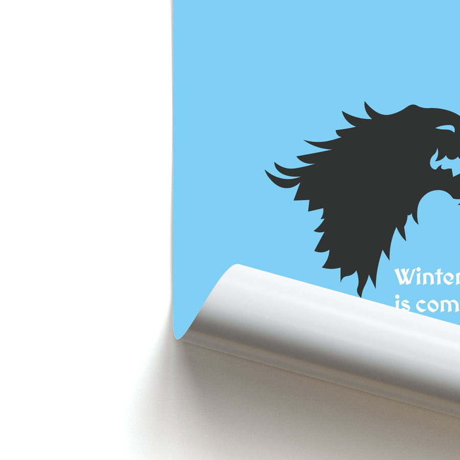 Winter Is Coming - Game Of Thrones Poster