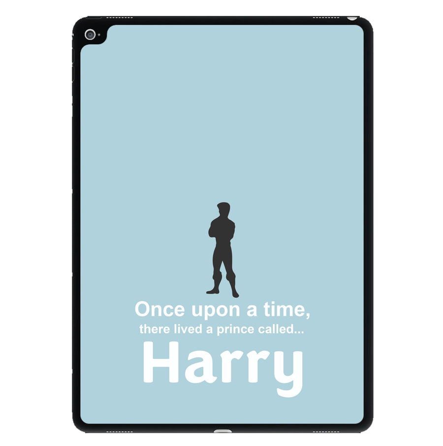 Once Upon A Time There Lived A Prince - Personalised Disney  iPad Case