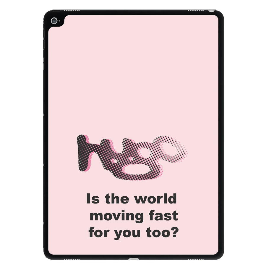Pink Hugo - Loyle Carner iPad Case