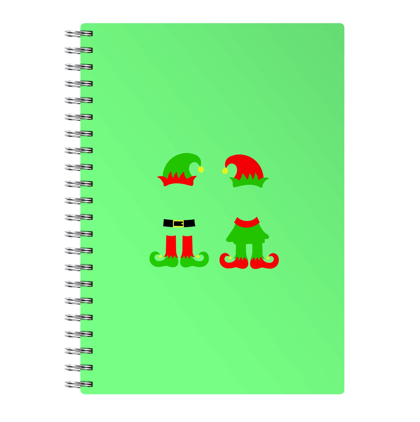 Elf Body - Christmas Notebook