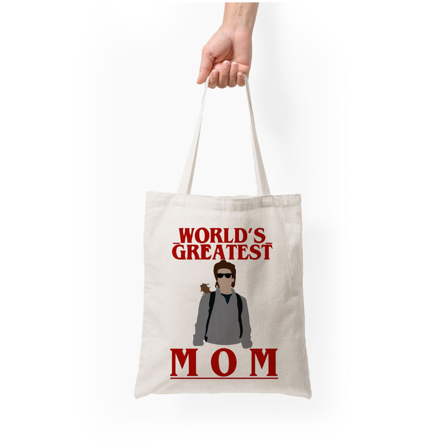 World's Greatest Mom - Stranger Things Tote Bag