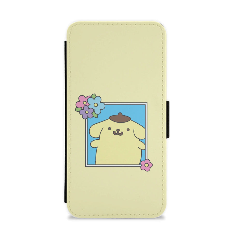 Pompompurin - Hello Kitty Flip / Wallet Phone Case