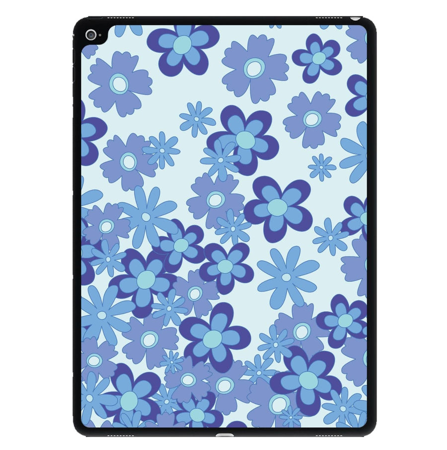 Blue Flowers - Floral Patterns iPad Case