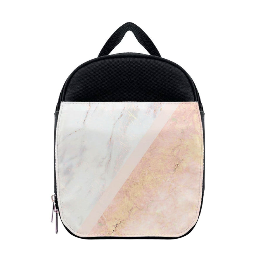 Marble and Rose Gold Lunchbox
