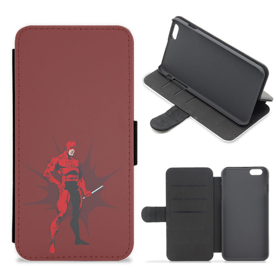 Suited - Daredevil Flip / Wallet Phone Case