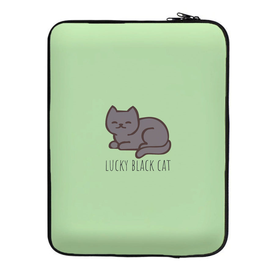 Lucky Black Cat - Cats Laptop Sleeve