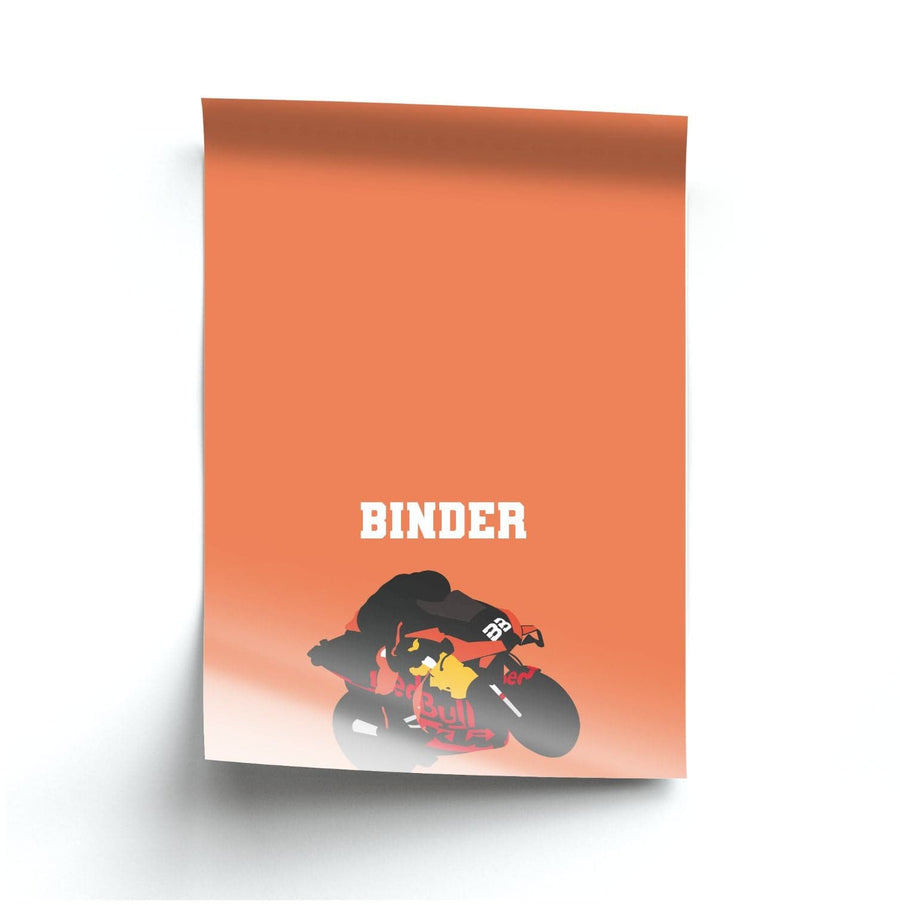 Binder - Moto GP Poster