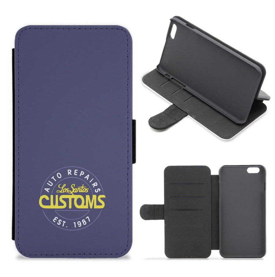 Los Santos Customs - GTA Flip / Wallet Phone Case