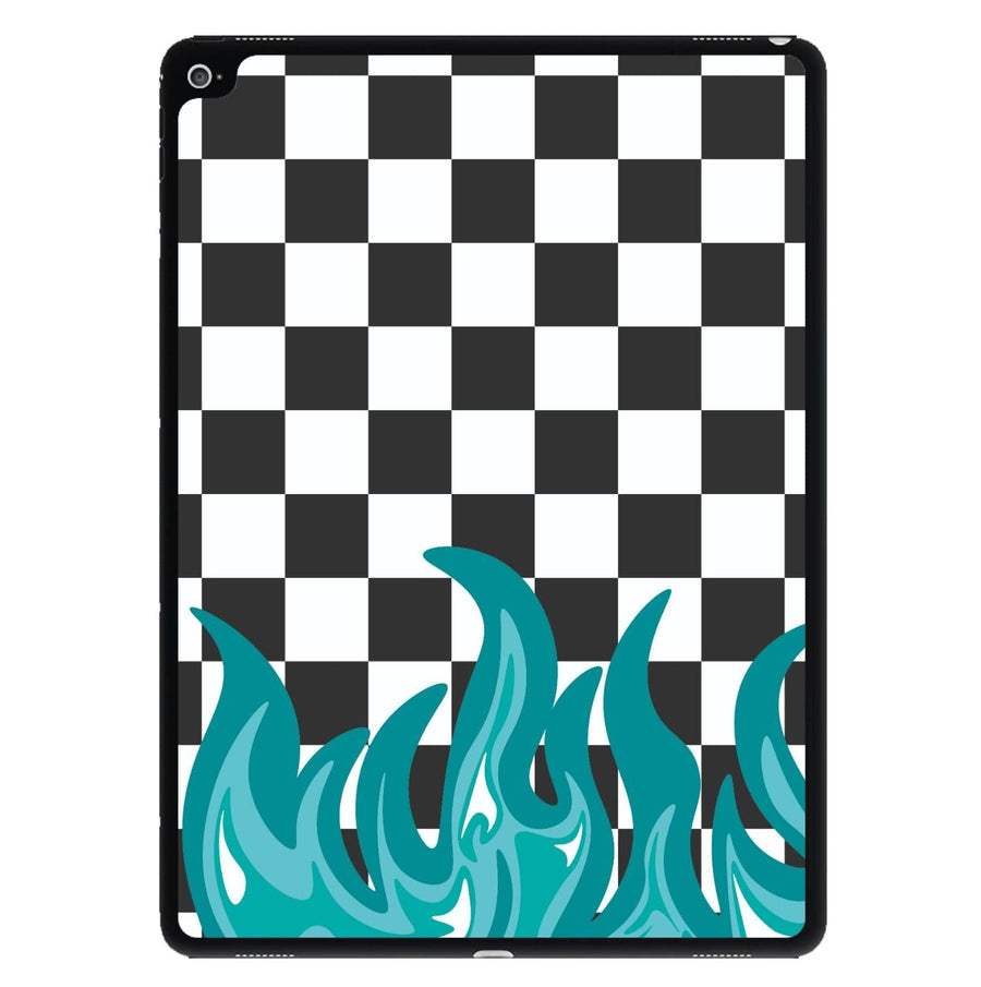 Blue Flame - Skate Aesthetic  iPad Case