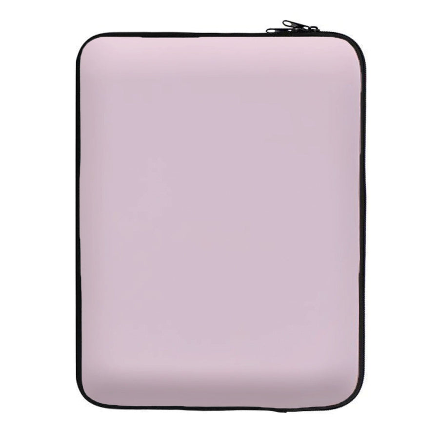 Back To Casics - Pretty Pastels - Plain Pink Laptop Sleeve