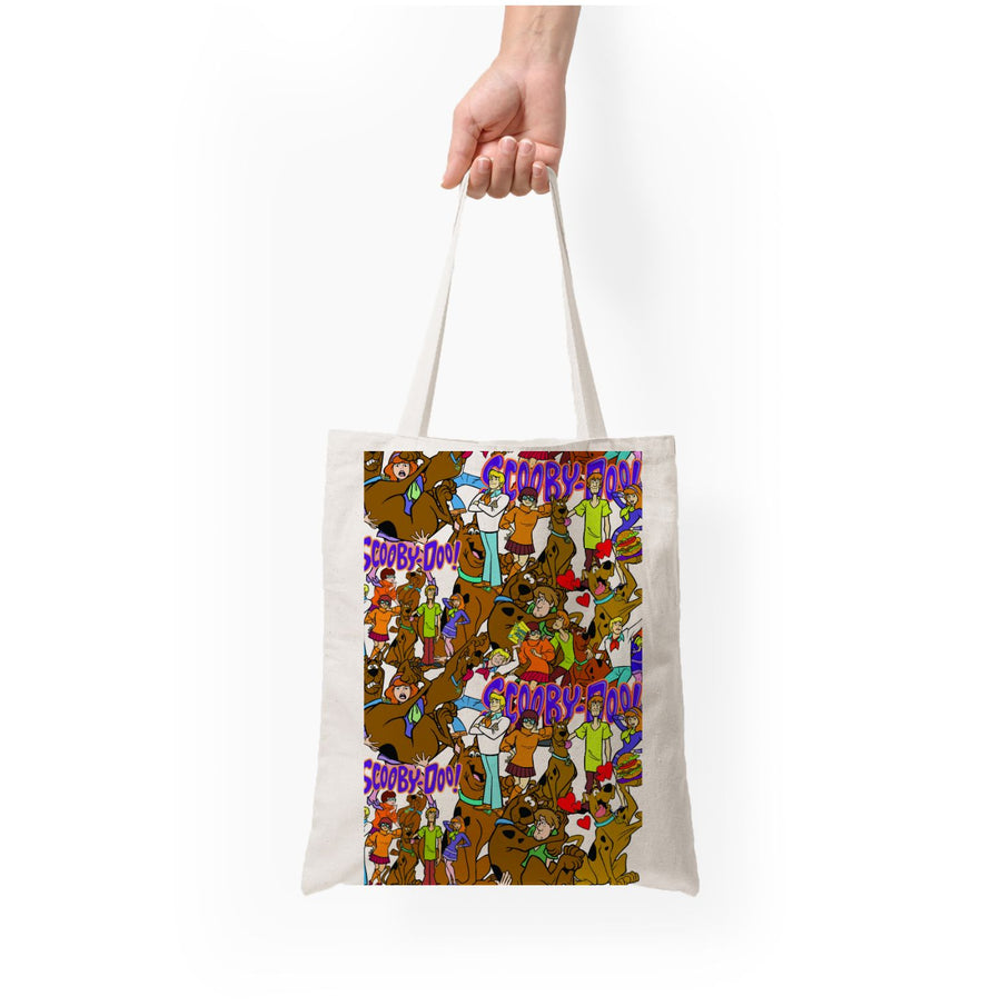 Collage - Scooby Doo Tote Bag