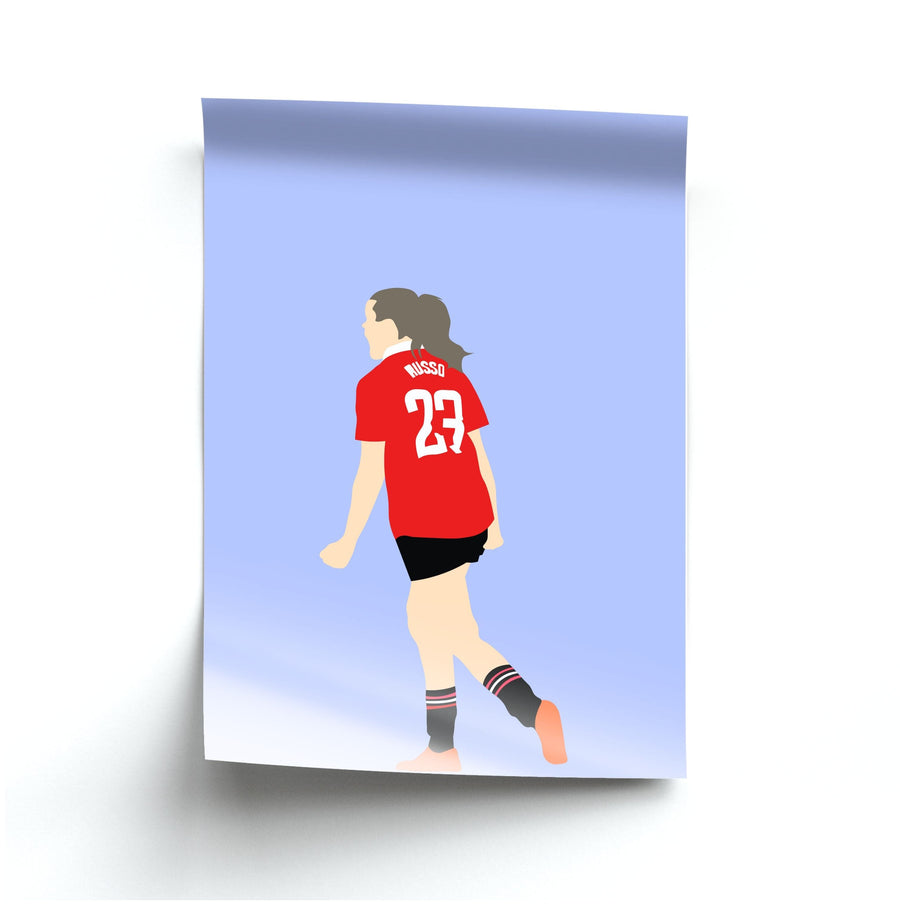Alessia Russo - Womens World Cup Poster