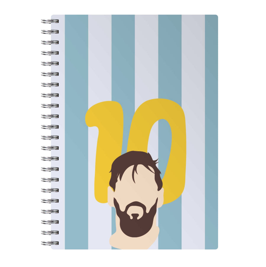 Number 10 - Messi Notebook