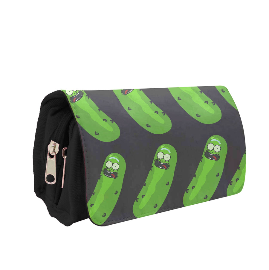 Pickle Rick Pattern - Rick And Morty Pencil Case
