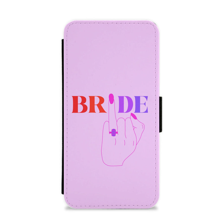 Bride - Bridal  Flip / Wallet Phone Case
