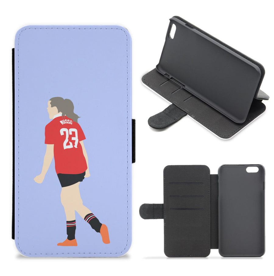 Alessia Russo - Womens World Cup Flip / Wallet Phone Case