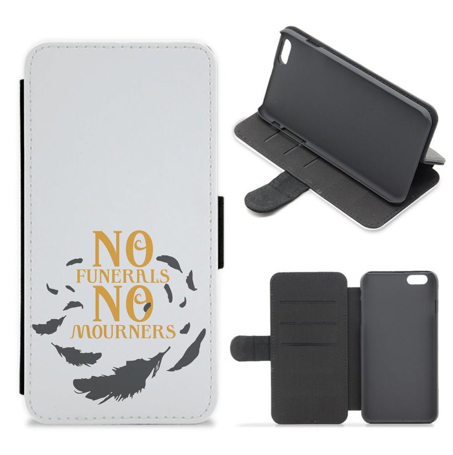 No Funerals No Mourners - Shadow And Bone Flip / Wallet Phone Case