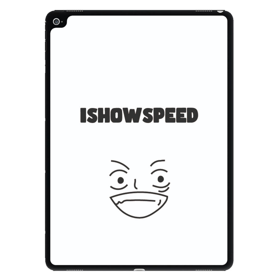 White Face - Speed iPad Case