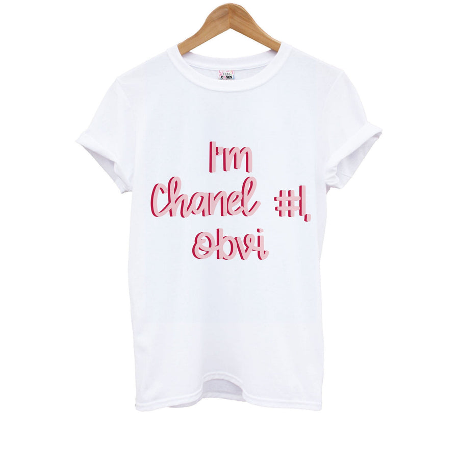 I'm Chanel Number One Obvi - Scream Queens Kids T-Shirt