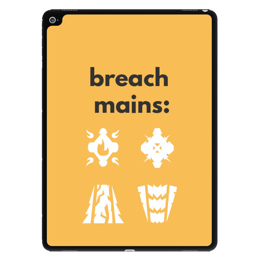 Breach Mains - Valorant iPad Case