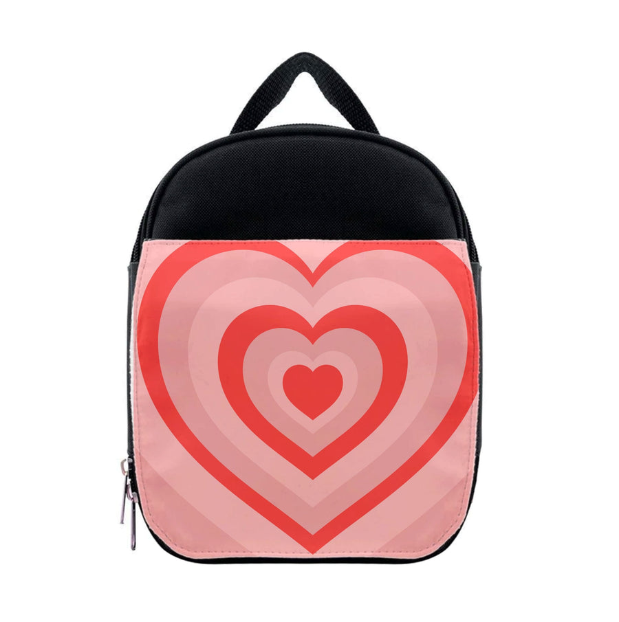 Red - Colourful Hearts Lunchbox