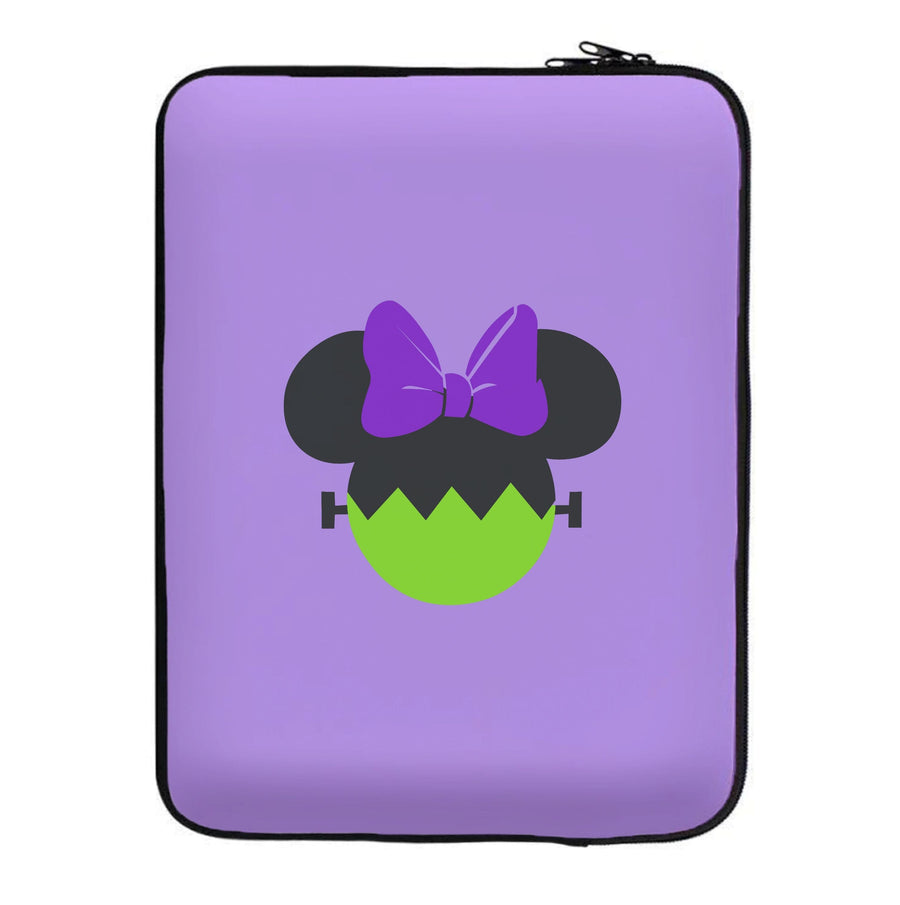 Frankenstein Minnie Mouse - Disney Halloween Laptop Sleeve