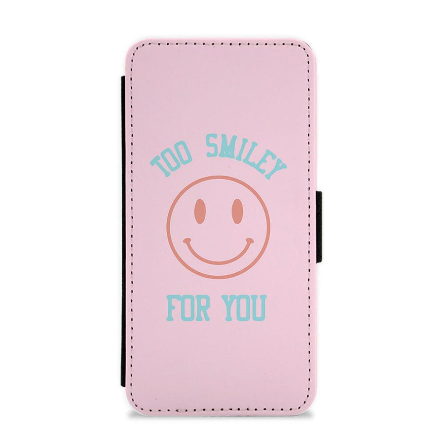 Too Smiley For You - Addison Rae Flip / Wallet Phone Case