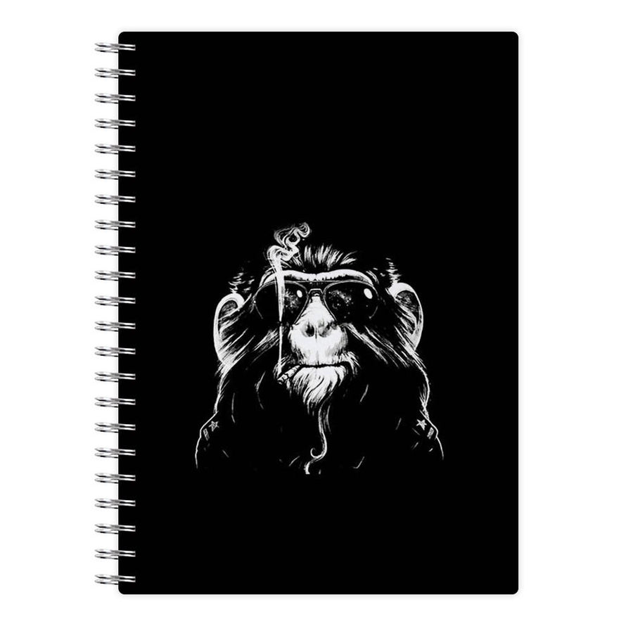 Smoking Monkey - Arctic Monkeys Notebook - Fun Cases