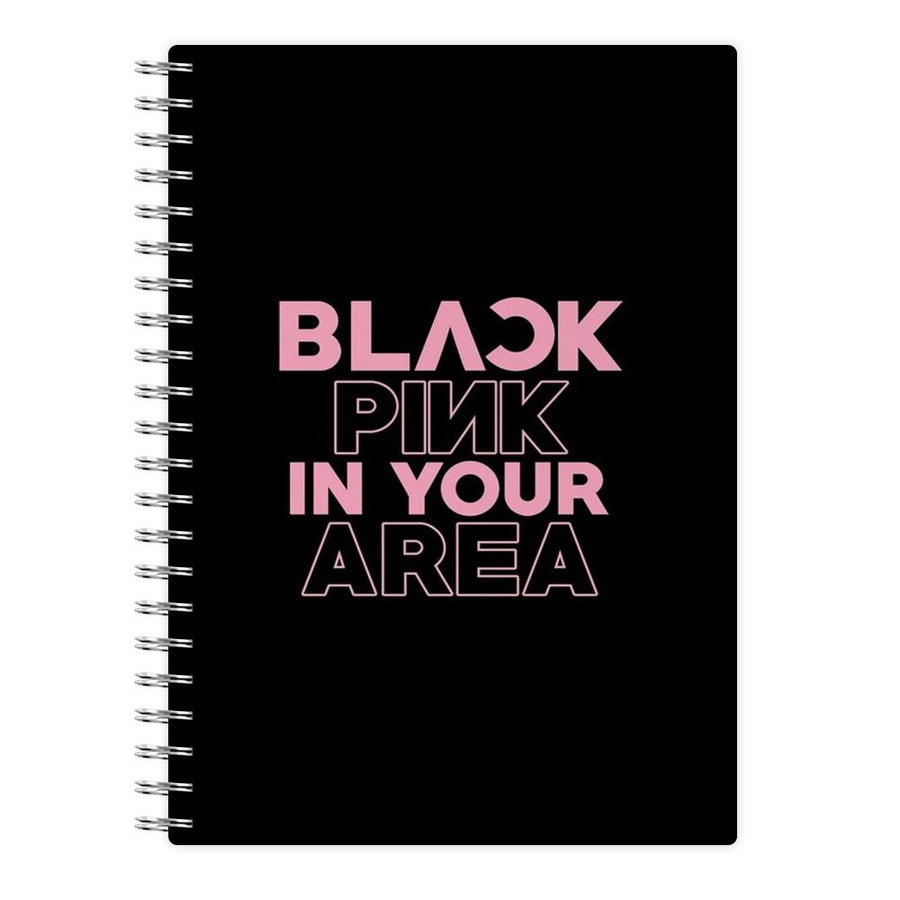Blackpink In Your Area - Black Notebook