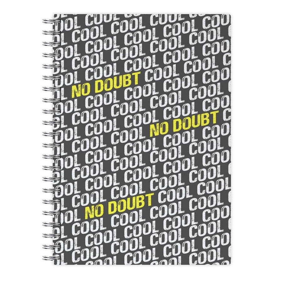 Cool Cool Cool No Doubt Pattern - Brooklyn Nine-Nine Notebook