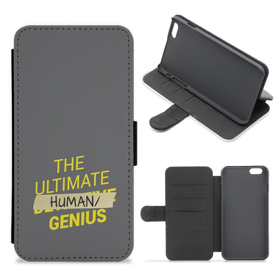 The Ultimate Human Genius - Brooklyn Nine-Nine Flip / Wallet Phone Case