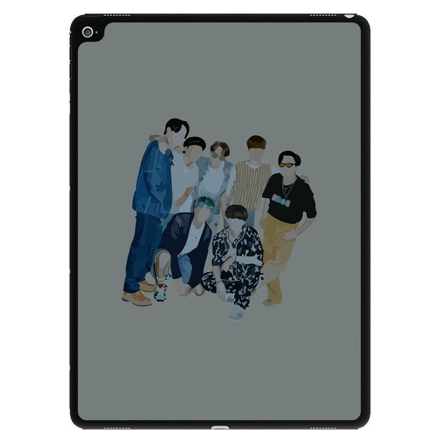 Casual BTS Band iPad Case
