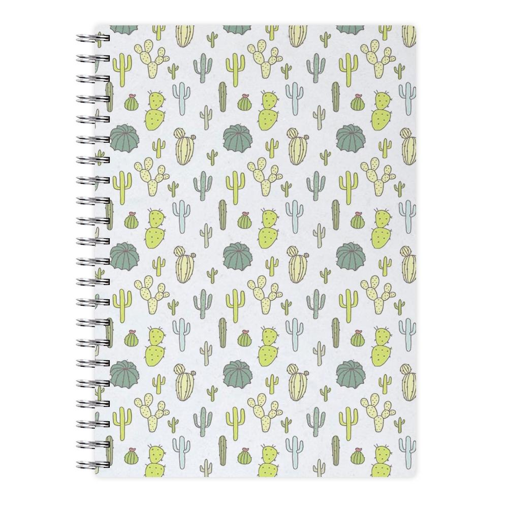 Cactus Pattern Notebook - Fun Cases
