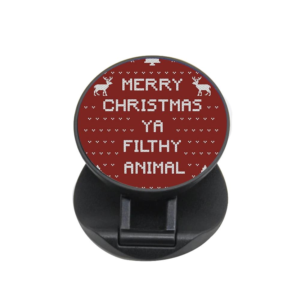 Merry Christmas Ya Filthy Animal FunGrip - Fun Cases