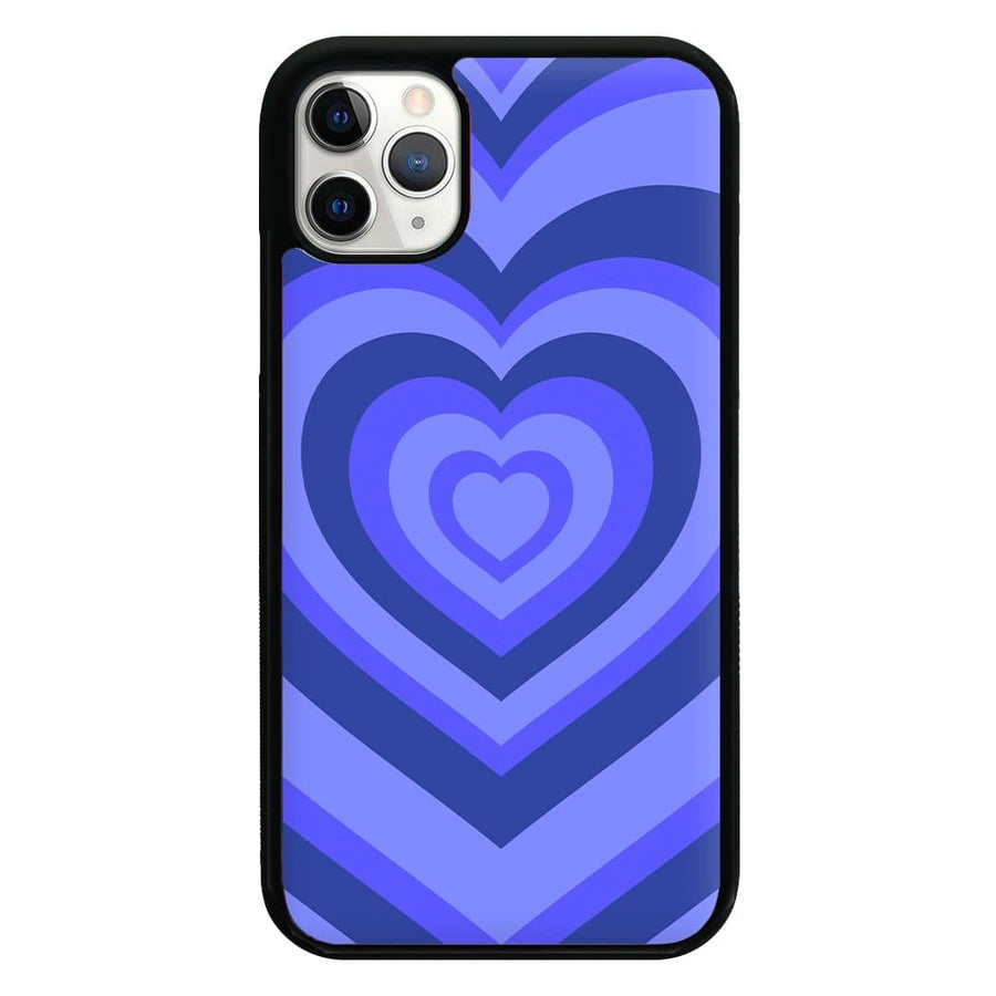 Blue - Colourful Hearts Phone Case