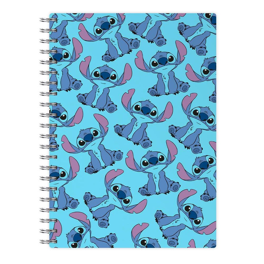 Cute Stitch Pattern - Disney Notebook
