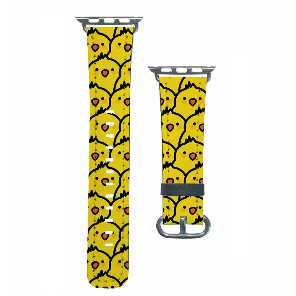 Chick Pattern Apple Watch Strap
