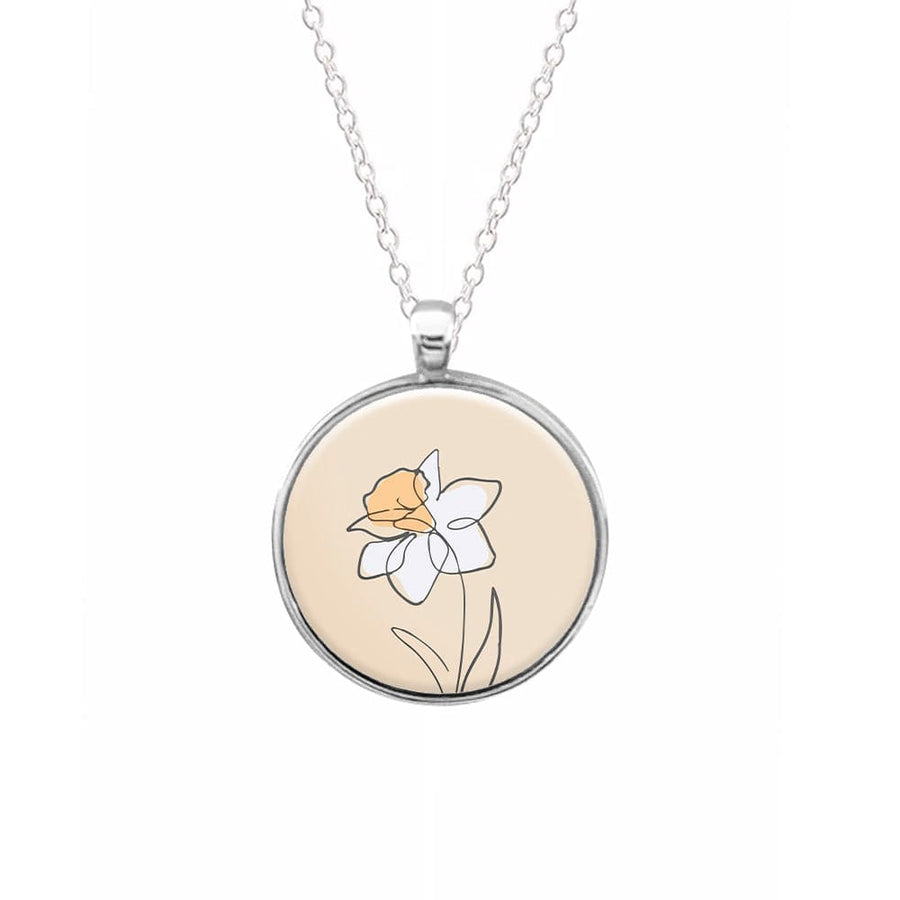 Spring Daffodil Necklace