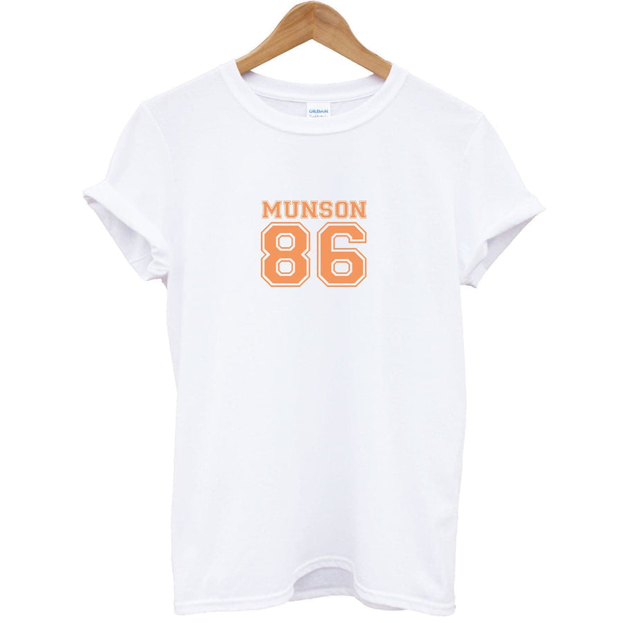 Eddie Munson 86 - Orange T-Shirt
