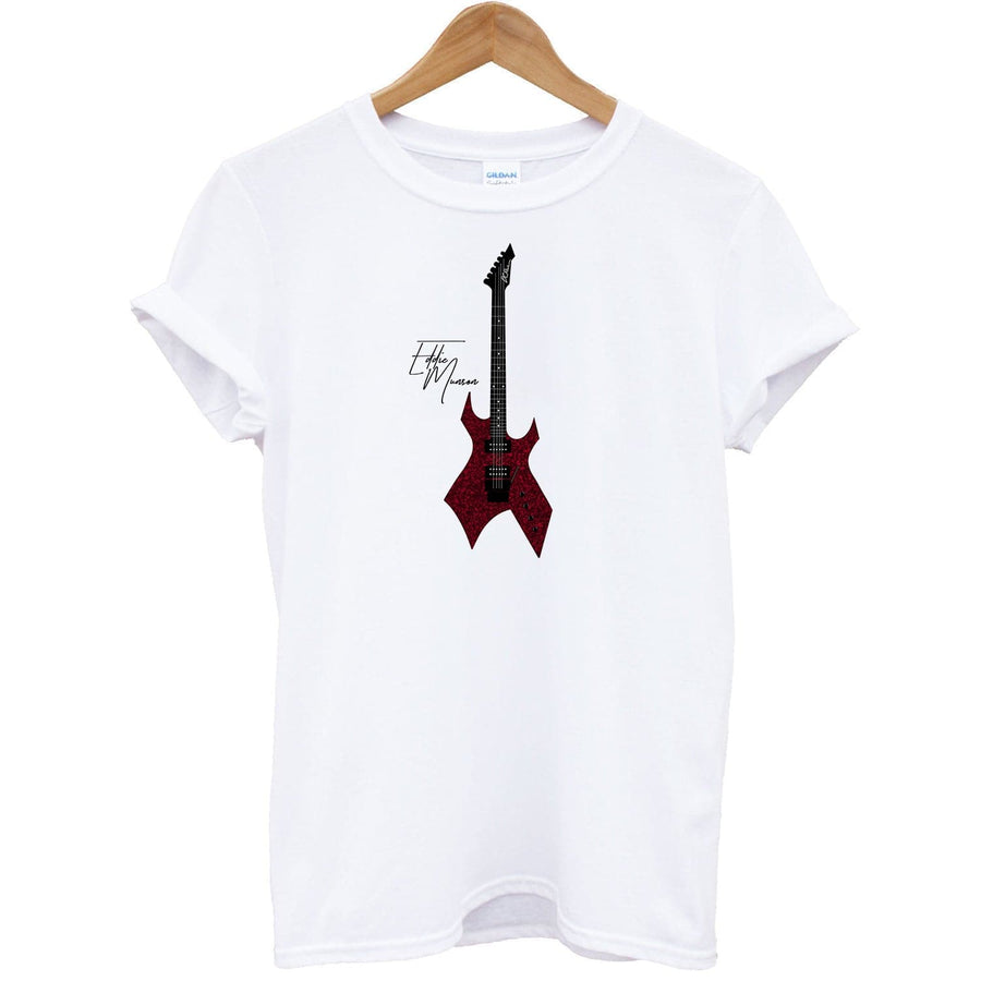 Eddie Munson Guitar - Stranger Things T-Shirt