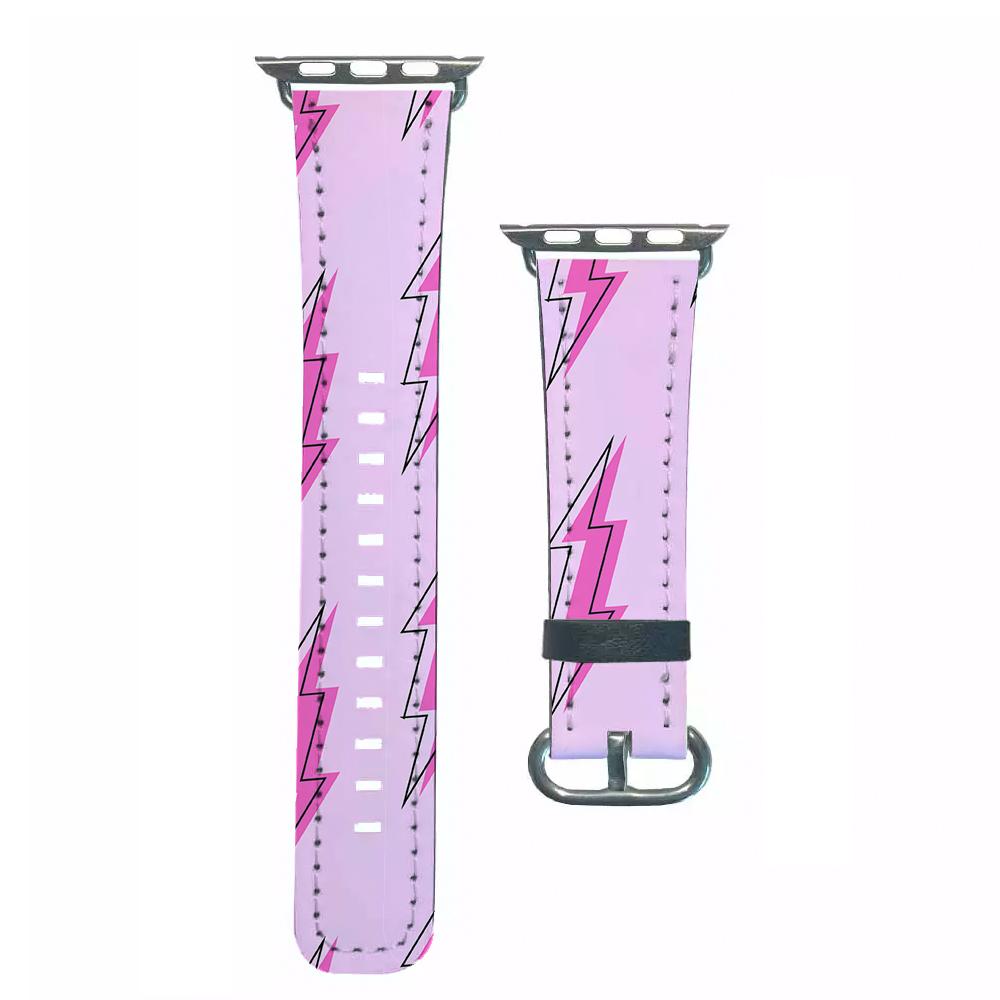 Pink Lightning - Eighties Apple Watch Strap