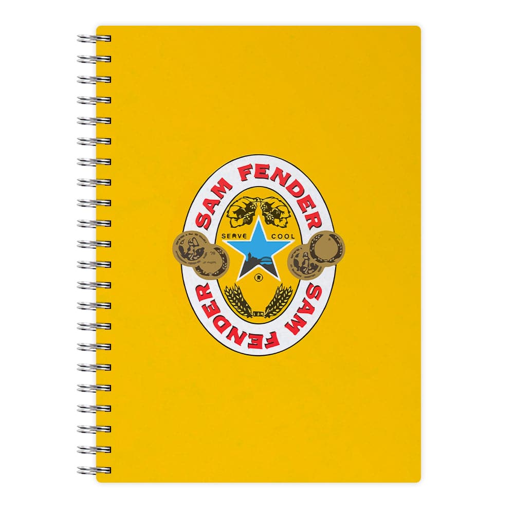 Sam Fender Badge Notebook