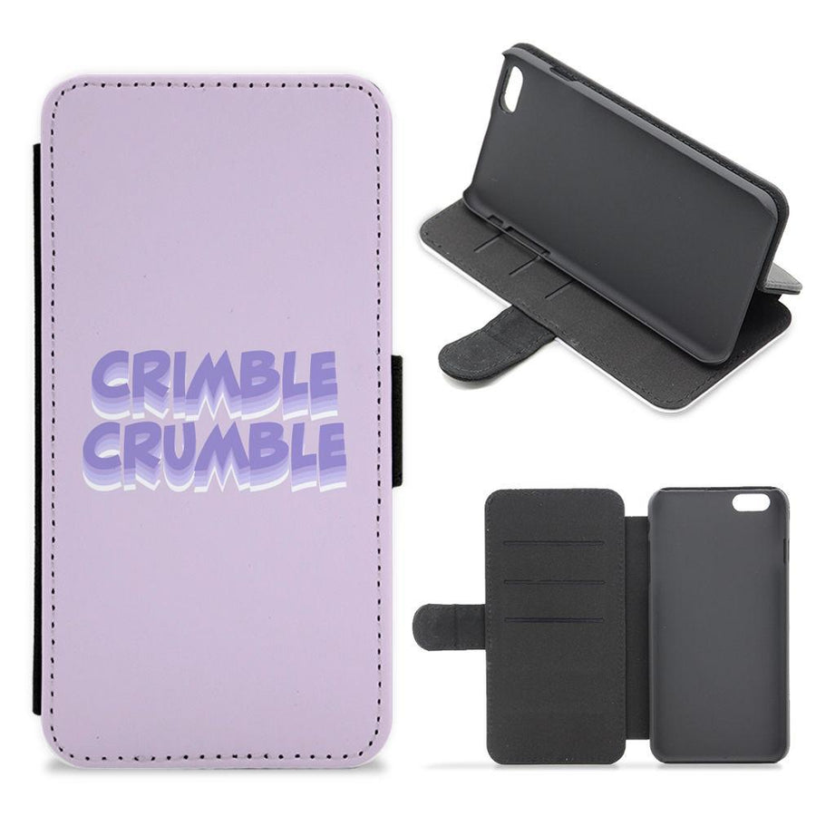Crimble Crumble - Friday Night Dinner Flip / Wallet Phone Case