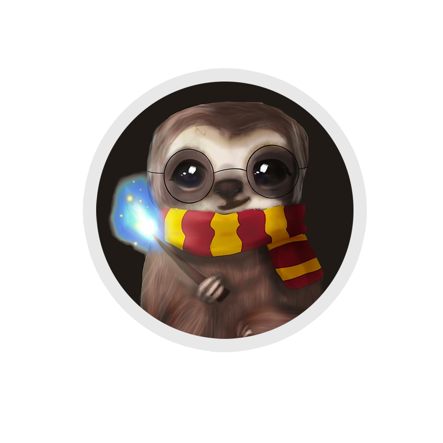 Harry Sloth - Harry Potter Sticker